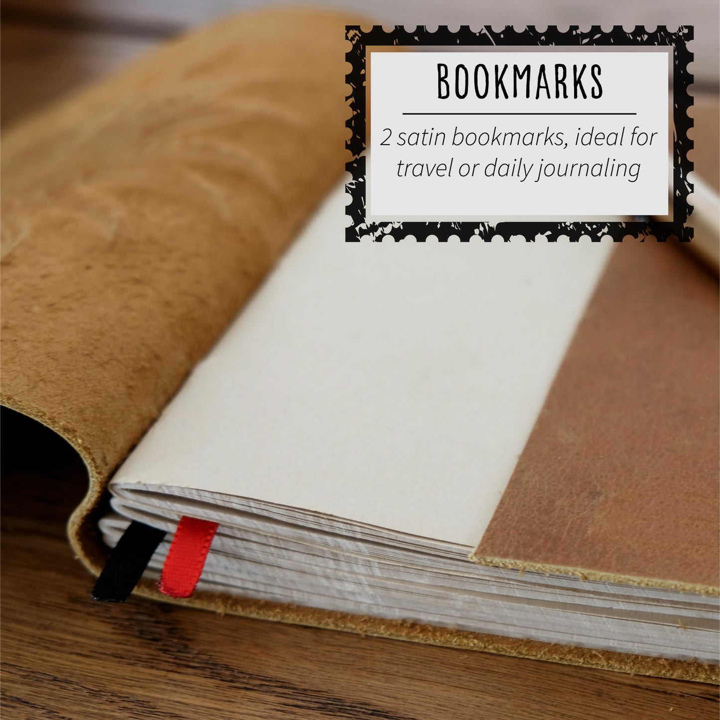 Leather Journal with Blank Pages - Daily Planner & Organizer, Compass Design Leather Bound Writing Journal for Women & Men (5x7 in)